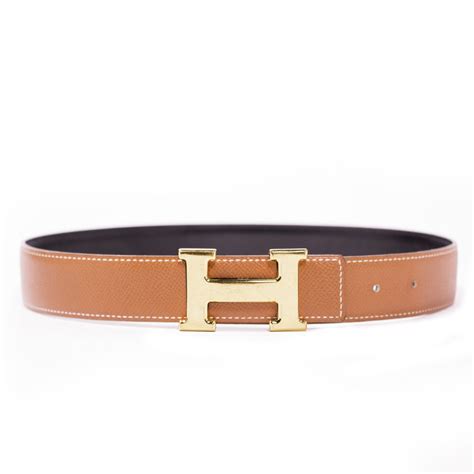 hermes tan leather belt|genuine leather hermes belt.